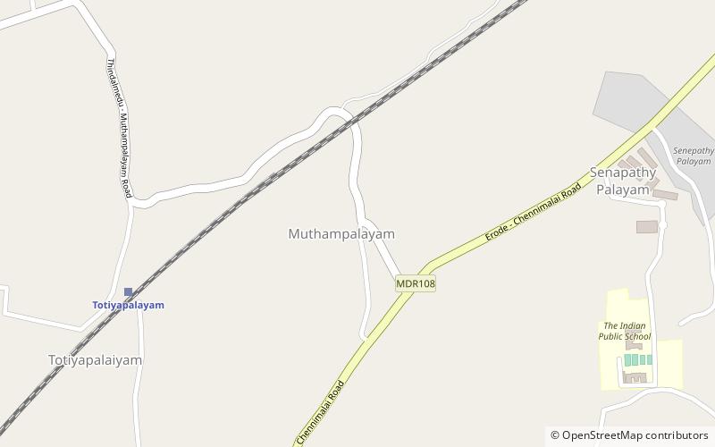 Muthampalayam location map