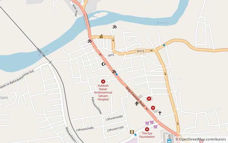 ganesh temple mettupalayam location map