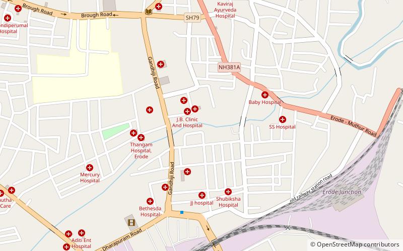 perumpallam canal erode location map