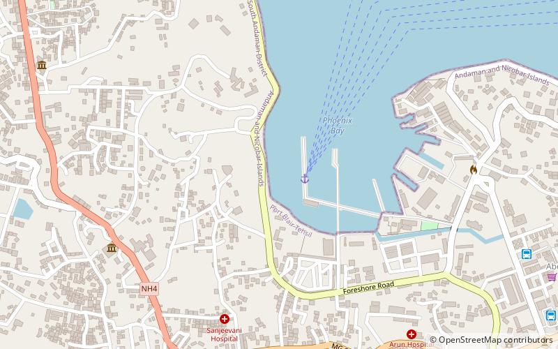 port blair port location map