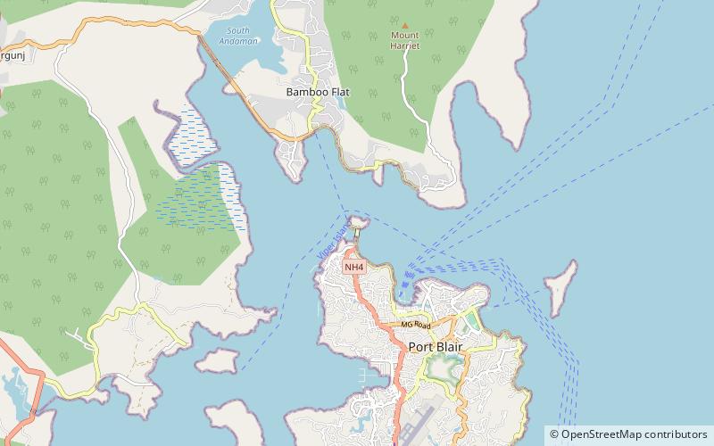 chatham island port blair location map