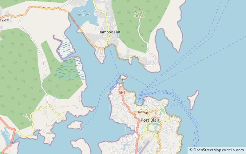 smith and ross islands port blair location map