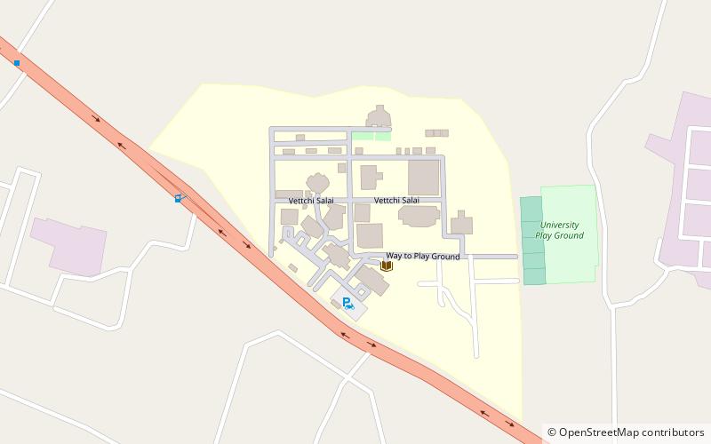 Periyar University location map