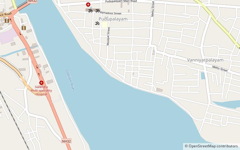 Vadalur location map