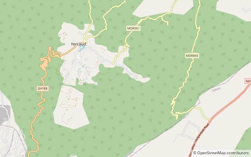 Kiliyur Falls location map