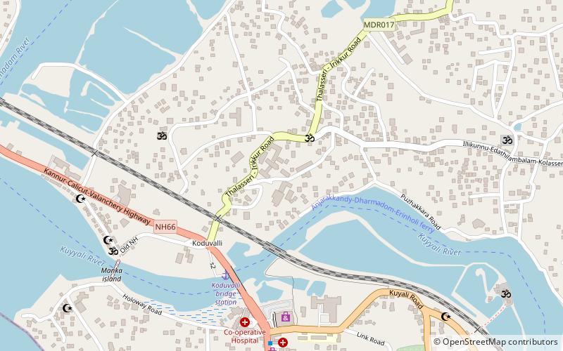 Nettur location map