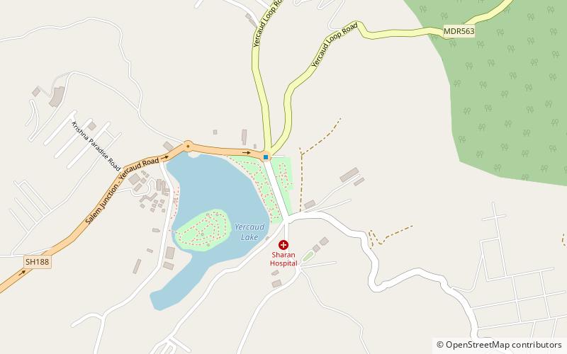 anna park yercaud location map