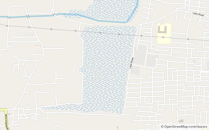 velrampet lake puducherry location map