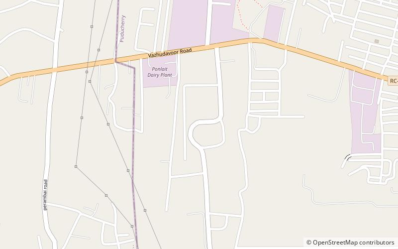 Rajiv Gandhi College of Veterinary and Animal Sciences location map