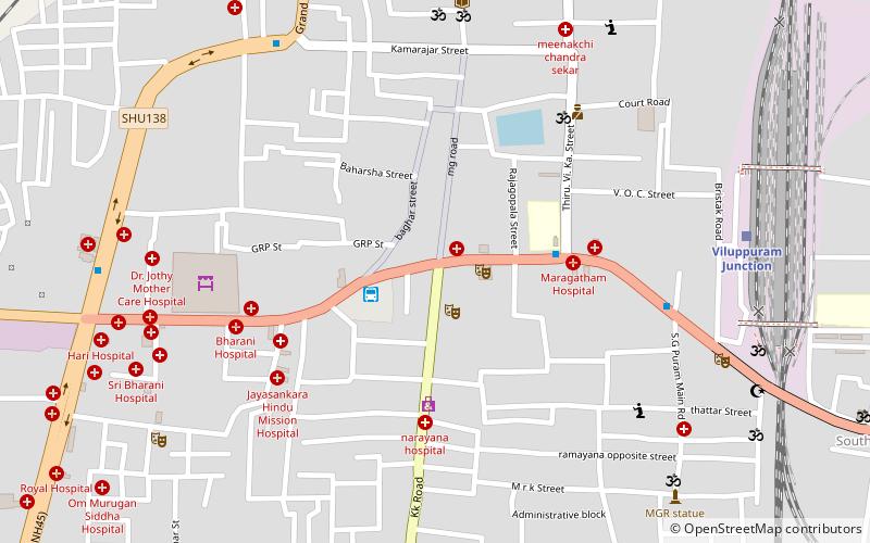 viluppuram taluk villupuram location map