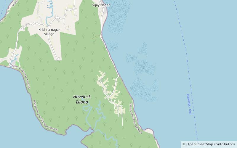 kalapanthar beach havelock island location map