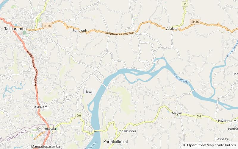 Muttam location map