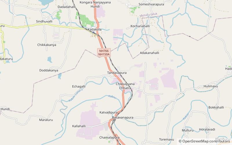 Thandavapura location map