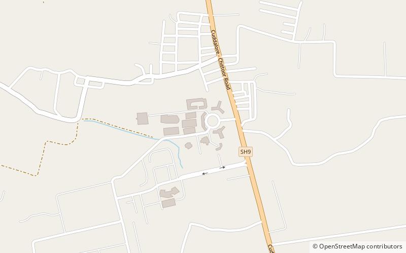 arunai engineering college tiruvannamalai location map