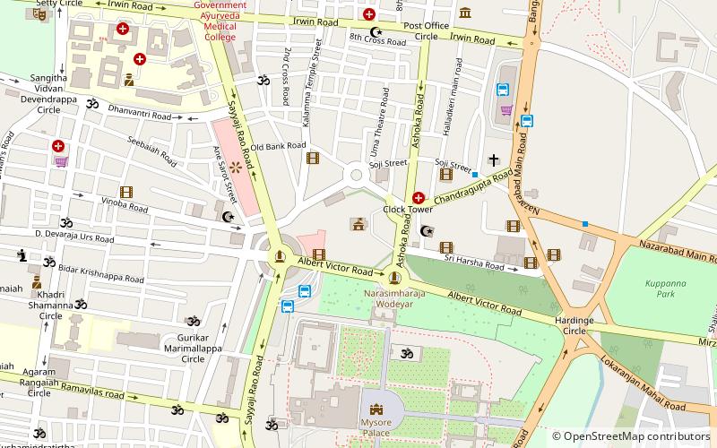 C V Rangacharlu Memorial Hall location map