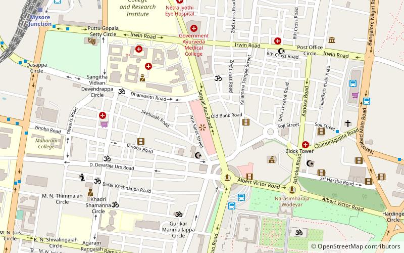 Devaraja Market location map