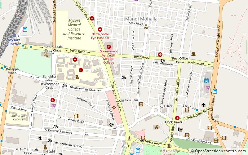sri sri prasanna mahaganapati temple mysore location map