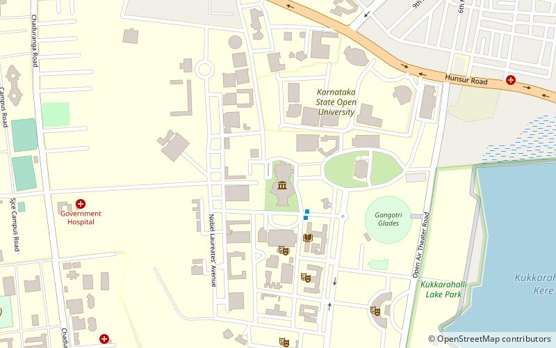 Folk Lore Museum Mysore location map