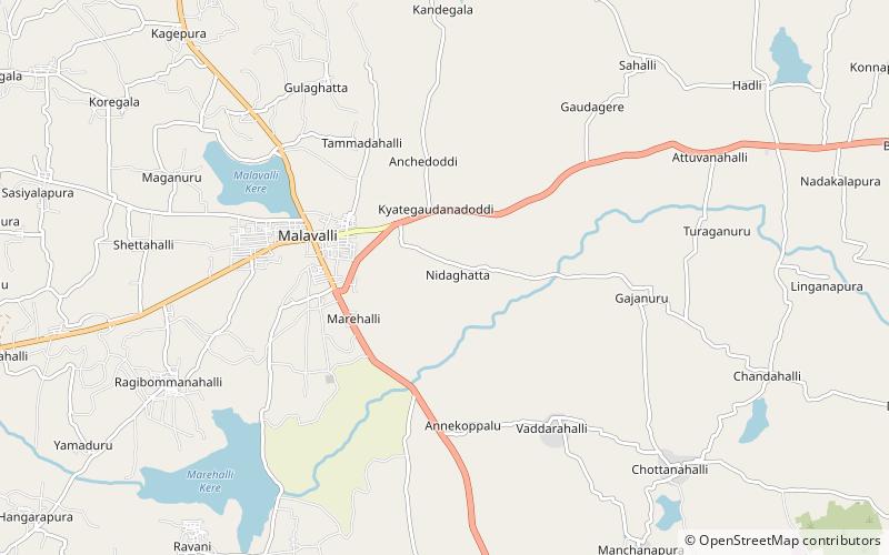 Malavalli location map