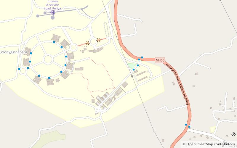 Central University of Kerala location map