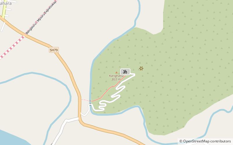karighatta viewpoint srirangapatna location map