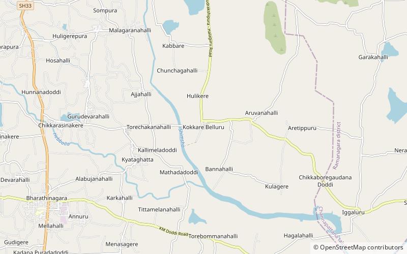 Kokkare Bellur location map