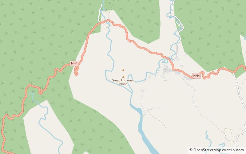 isla andaman del medio baratang location map