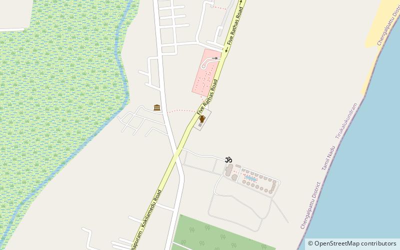 Dharmaraja Ratha location map
