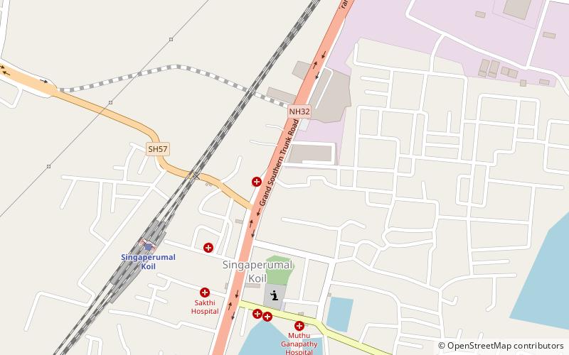 Singaperumalkoil location map