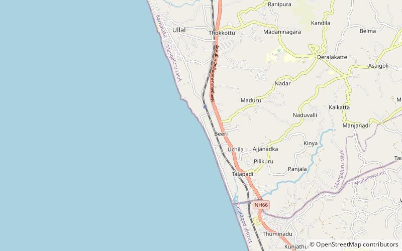 Someshwar Beach location map