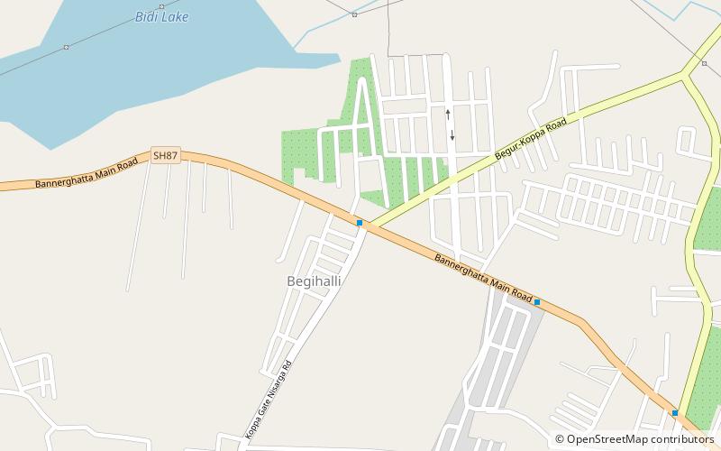 koppa gate bangalore location map