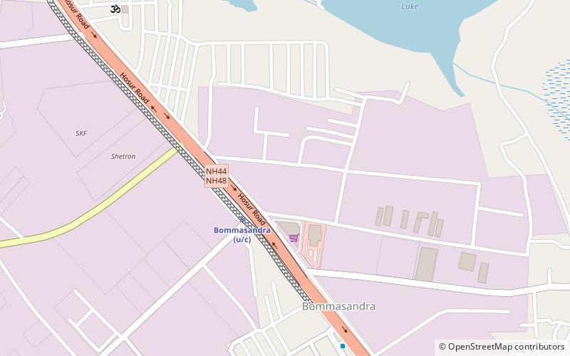 Bommasandra location map