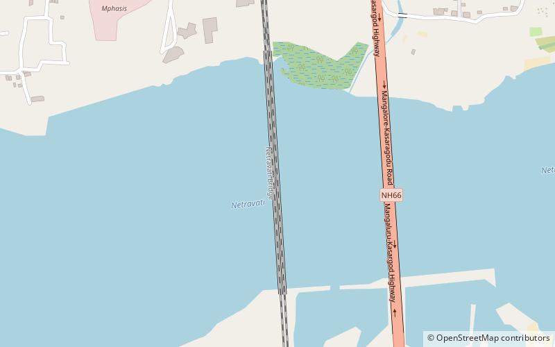 Netravati Bridge location map
