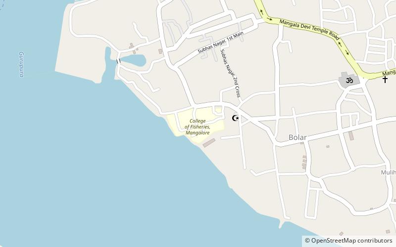 college of fisheries mangalore location map