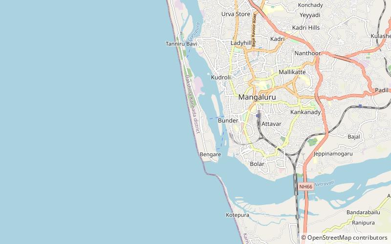 boloor mangalore location map