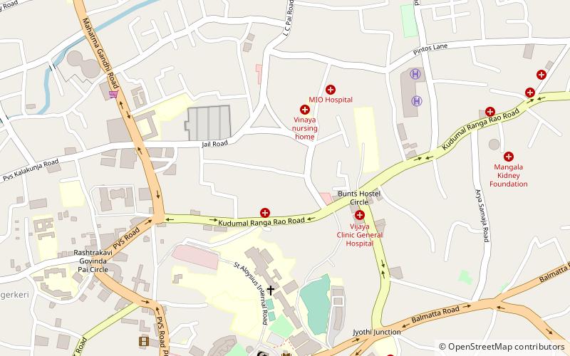 Sri Ramakrishna P. U. College location map