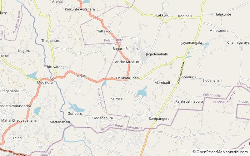 Chikka Tirupati location map