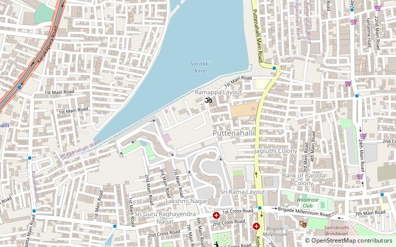 yelachenahalli bengaluru location map
