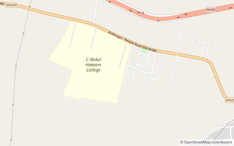 C. Abdul Hakeem College location map