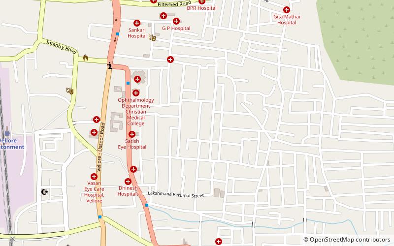 Distrito de Tiruvannamalai location map