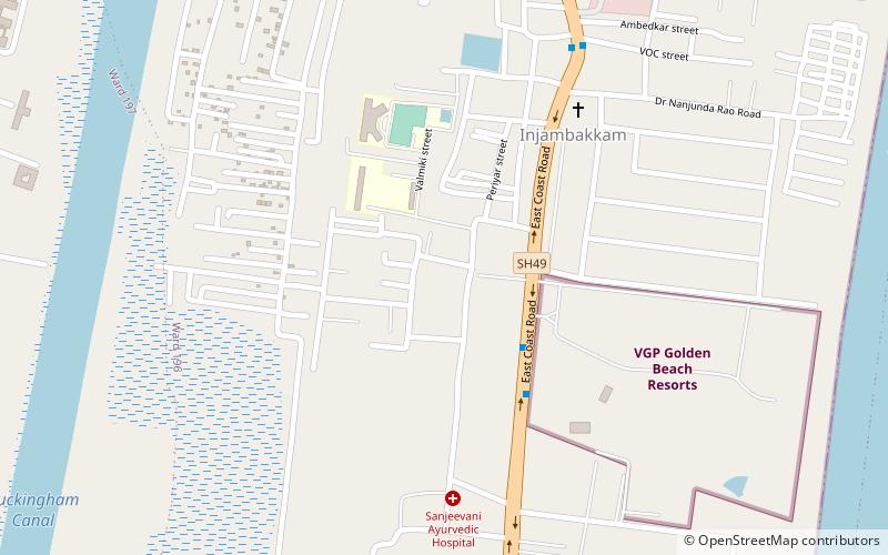 Injambakkam location map
