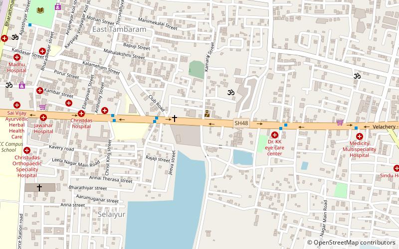 East Tambaram location map