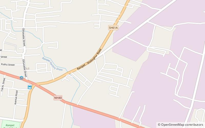 Ranipet location map
