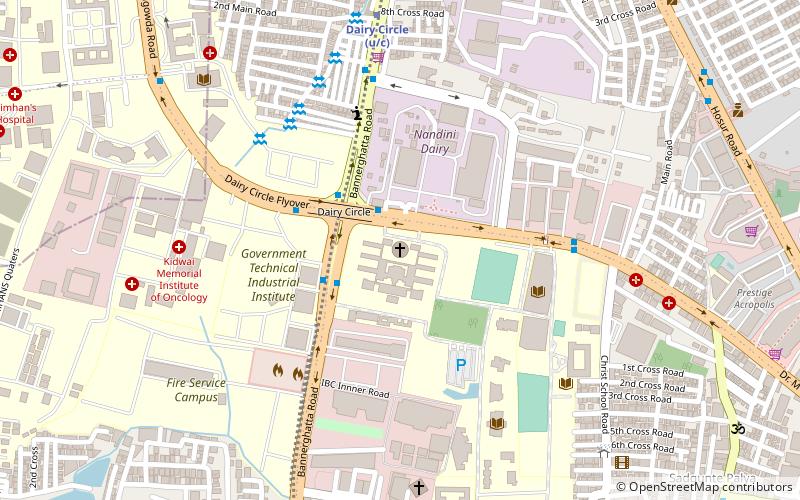Dharmaram College location map