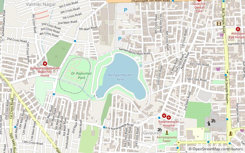 kempambudhi lake bengaluru location map