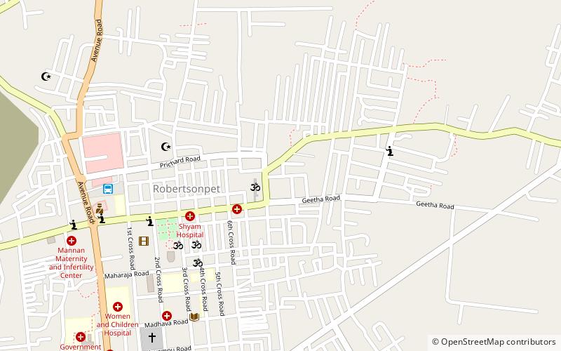 Vivek Nagar location map
