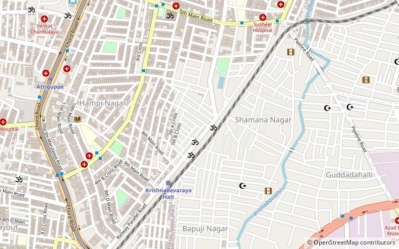 vijayanagar bengaluru location map