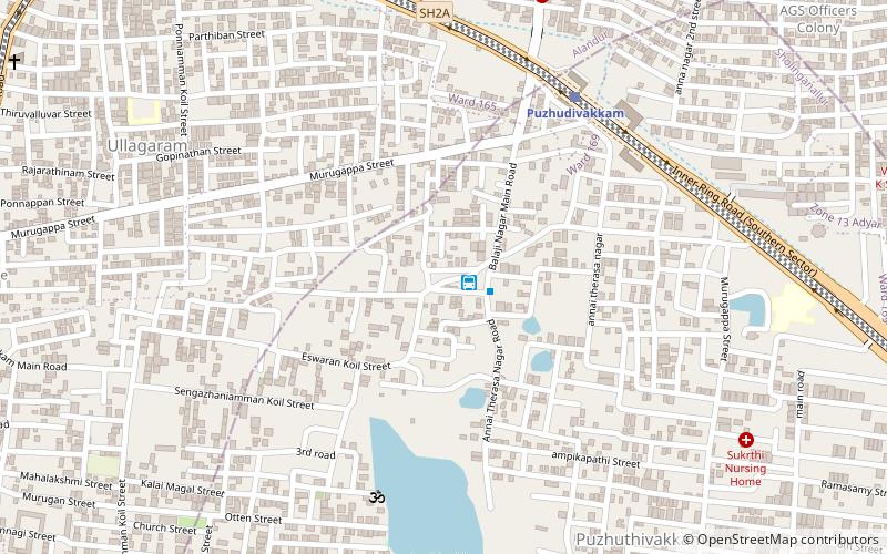 puzhuthivakkam madras location map