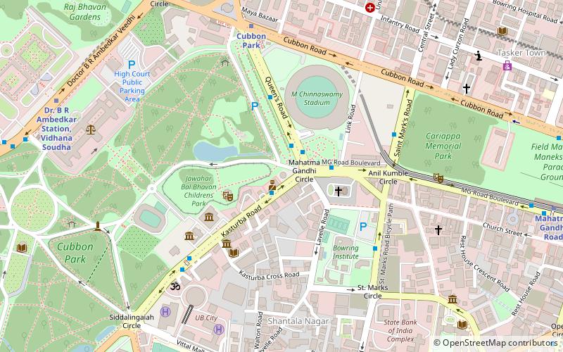 Acuario de Bangalore location map