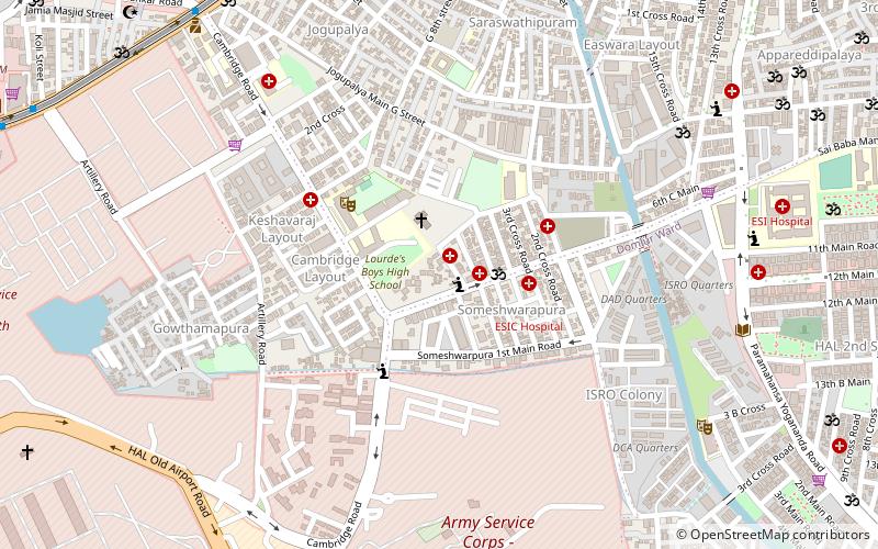 Ulsoor location map